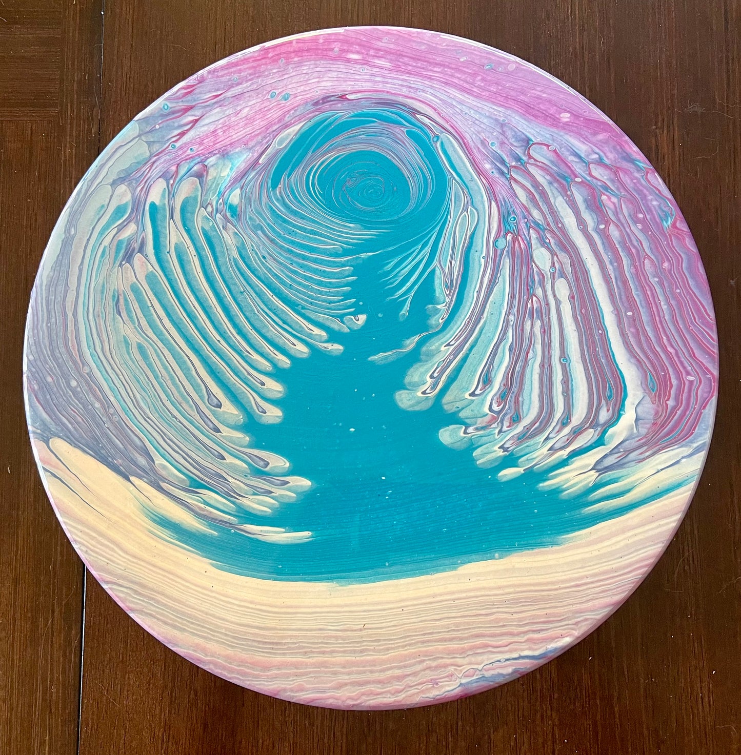Fluid Art Lazy Susan