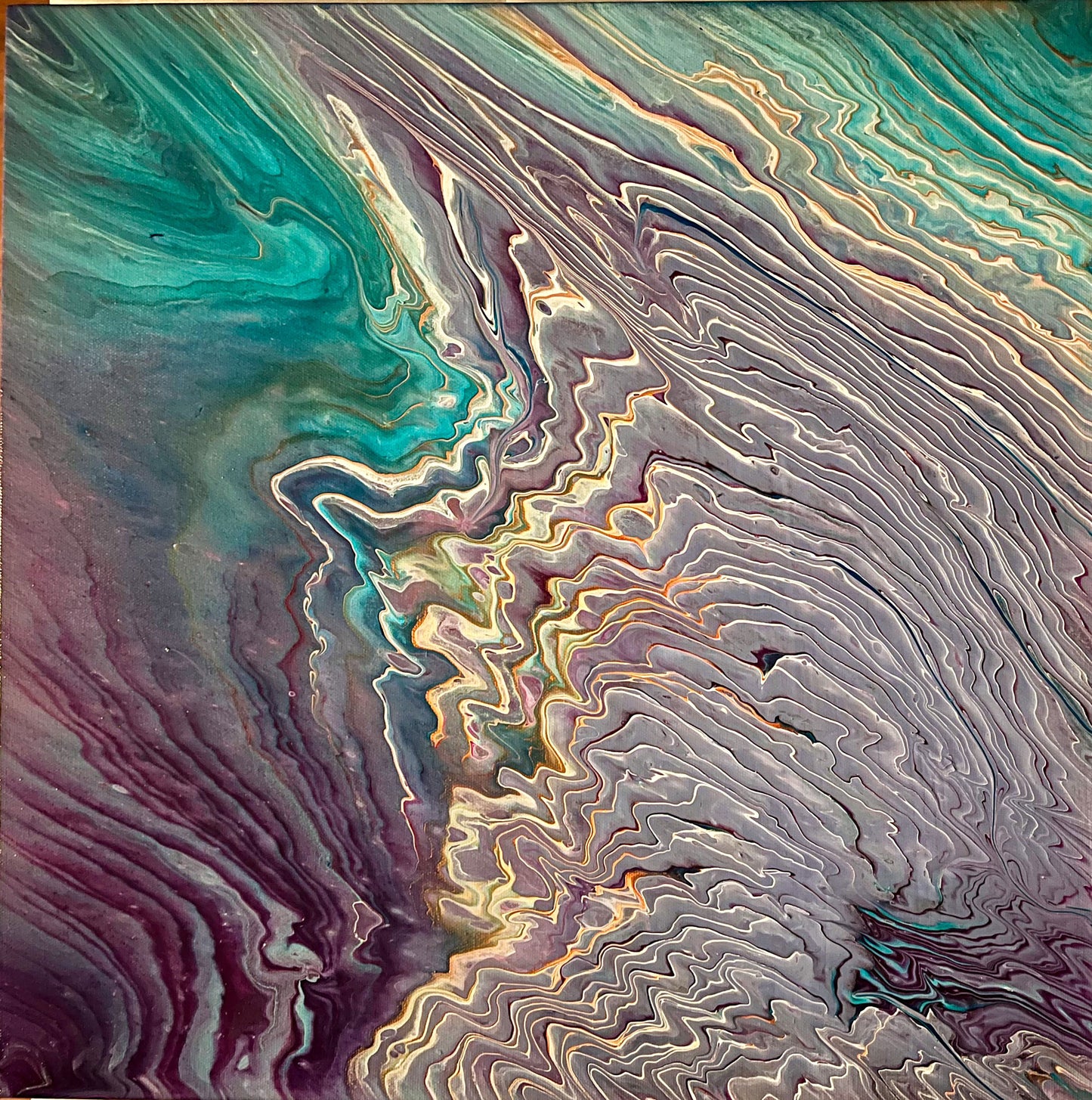 Handmade Wall Art: Ripples