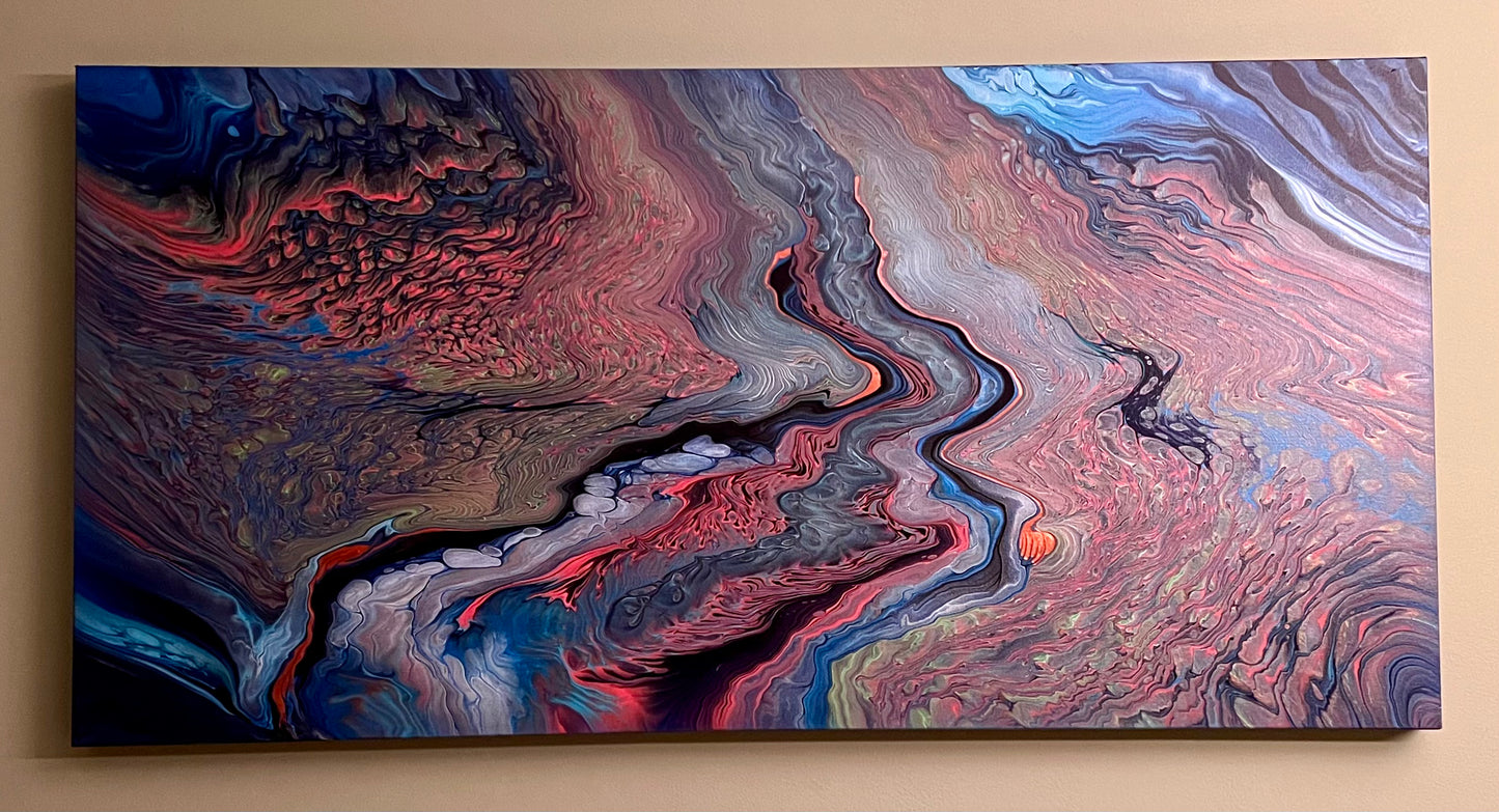 Handmade Wall Art: Coral Cove