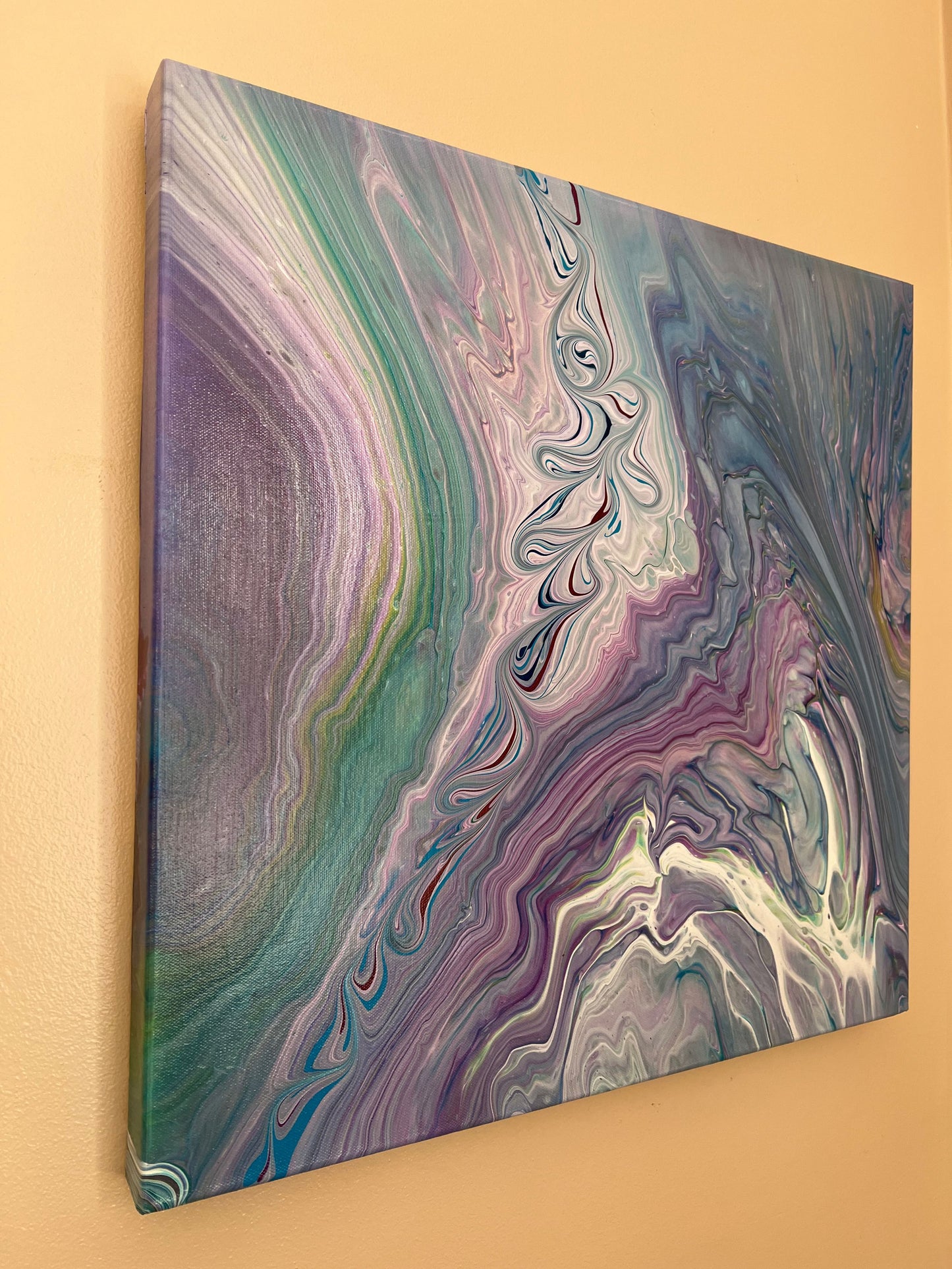 Handmade Wall Art: A Marble Runs Through It