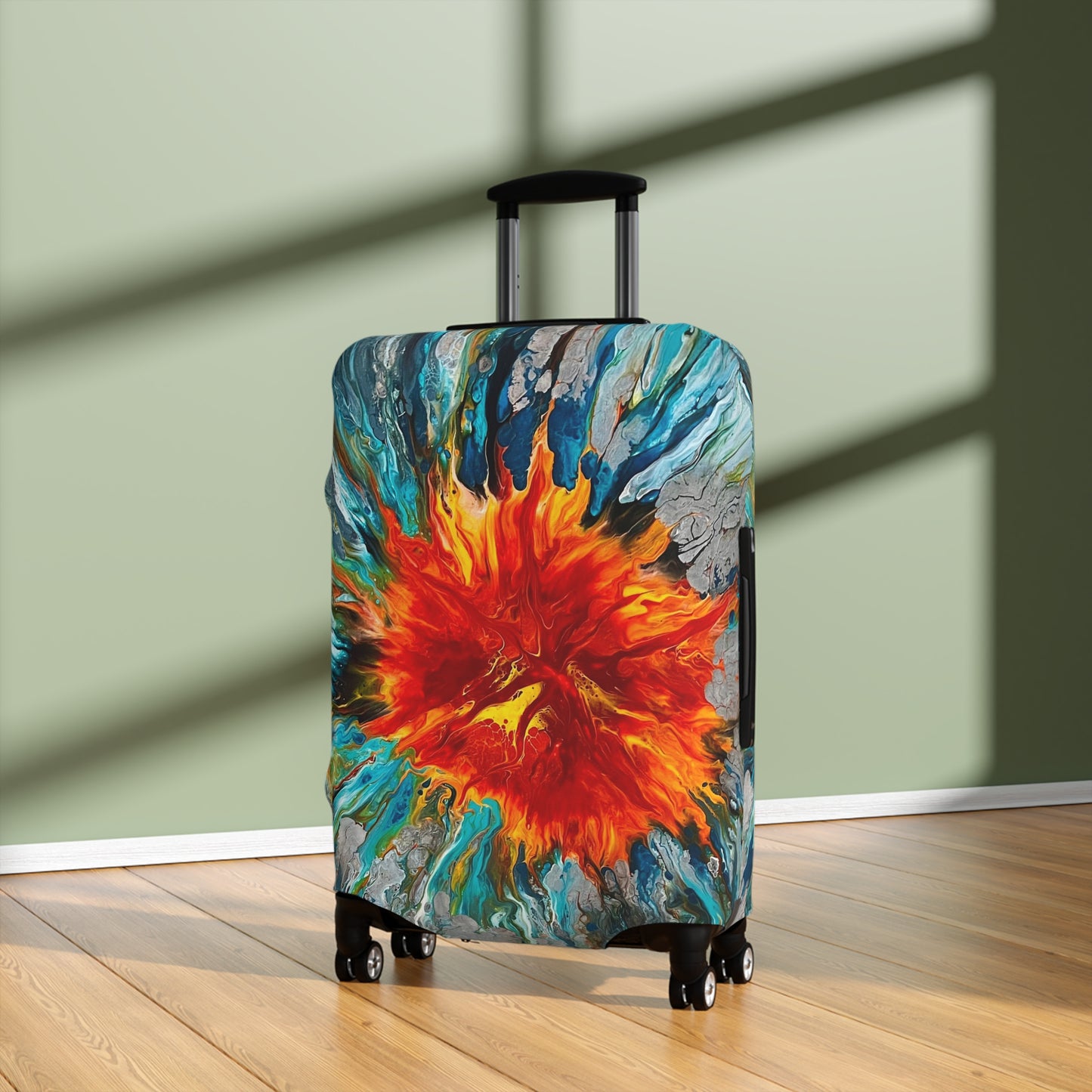 Fire and Water Individualized Carry On Suitcase/Luggage Cover