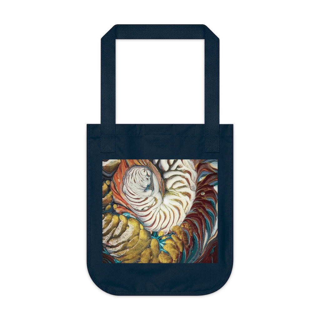 Spinning Like a Tornado Organic Canvas Tote Bag