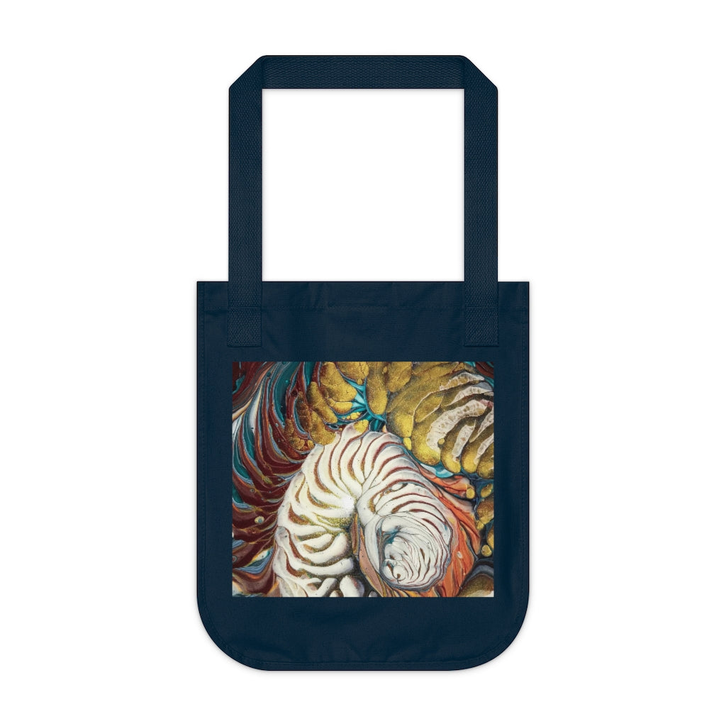 Spinning Like a Tornado Organic Canvas Tote Bag