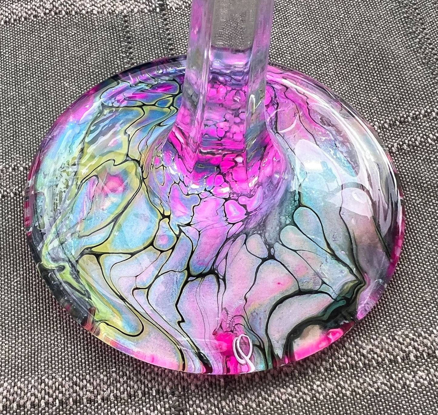 Custom-Painted Wine Glasses